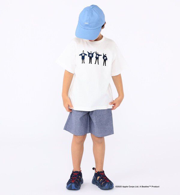 SHIPS KIDS「SHIPS KIDS:100～130cm /【THE BEATLES（ザ・ビートルズ）】半袖 TEE」|Tシャツ・カットソー|