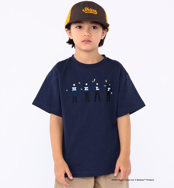 SHIPS KIDS「SHIPS KIDS:100～130cm /【THE BEATLES（ザ・ビートルズ）】半袖 TEE」|Tシャツ・カットソー|