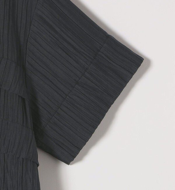 SHIPS any「SHIPS any:〈洗濯機可能〉ピンタック ジャカード シャツ ワンピース」|ワンピース|