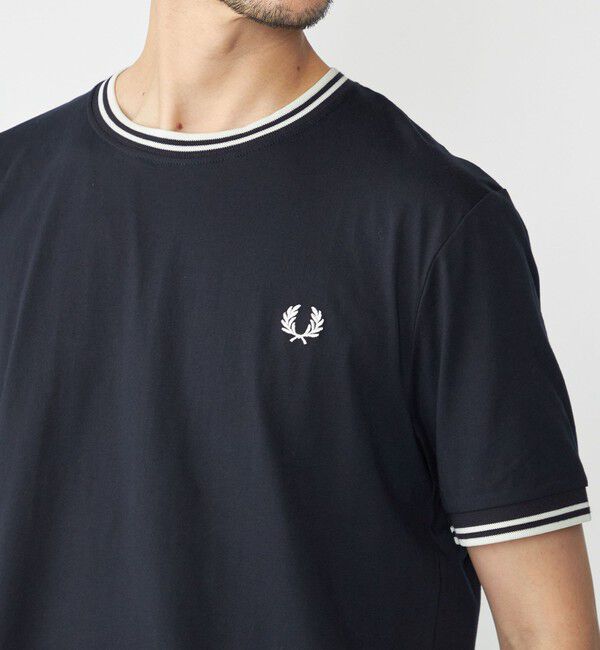 SHIPS「FRED PERRY: M1588 TWIN TIPPED Tシャツ」|Tシャツ・カットソー|