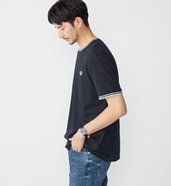 SHIPS「FRED PERRY: M1588 TWIN TIPPED Tシャツ」|Tシャツ・カットソー|