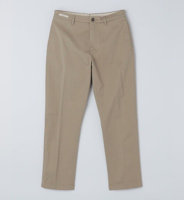 SHIPS「YCHAI: ロブスト チノ ギャバジン パンツ」|チノ|ライトカーキ