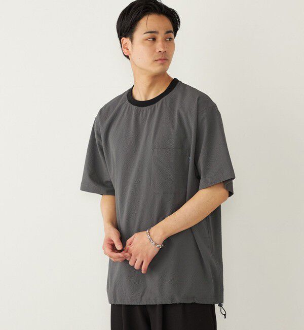 SHIPS Colors 「SHIPS Colors:〈接触冷感・吸水速乾・洗濯機可能〉ライト サッカー Tシャツ」|Tシャツ・カットソー|