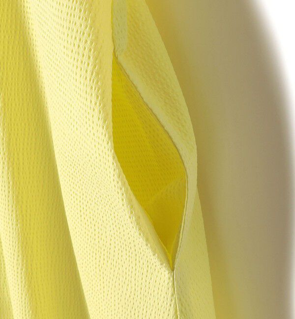 SHIPS Colors 「SHIPS Colors:〈接触冷感・洗濯機可能〉サッカー ２WAY パフスリーブ ワンピース」|ワンピース|