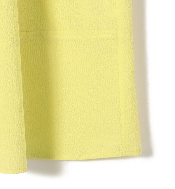 SHIPS Colors 「SHIPS Colors:〈接触冷感・洗濯機可能〉サッカー ２WAY パフスリーブ ワンピース」|ワンピース|