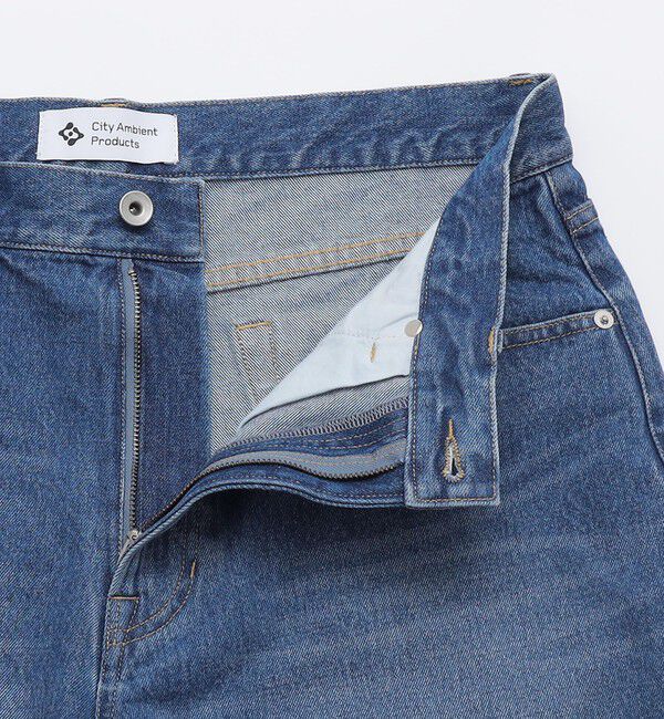 SHIPS「City Ambient Products: バギー デニム ショーツ」|デニム|