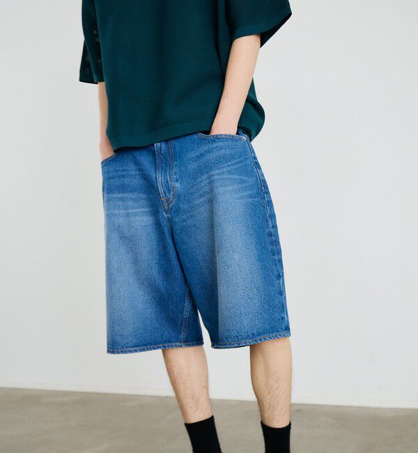 SHIPS「City Ambient Products: バギー デニム ショーツ」|デニム|