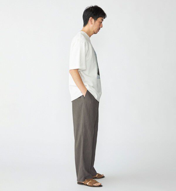 SHIPS「STUDIO BLANCHE: キリマンジャロ ワークス プリント Tシャツ」|Tシャツ・カットソー|