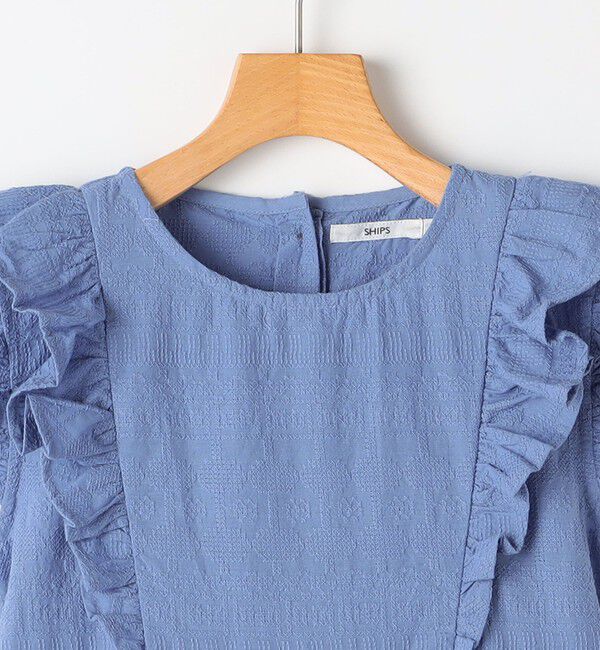 SHIPS KIDS「SHIPS KIDS:140～150cm /エンブロイダリー ワンピース」|ワンピース|