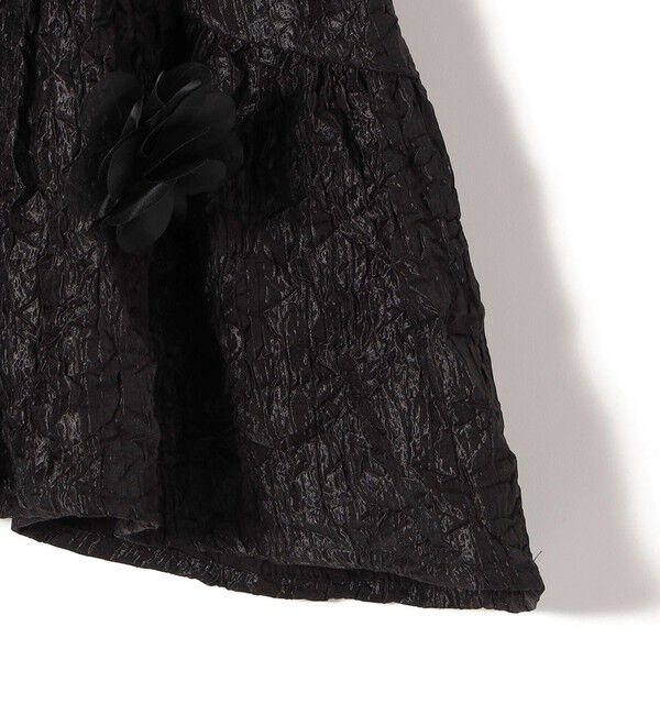 SHIPS for women「TORRAZZO DONNA:〈手洗い可能〉フラワー ティアード ブラウス」|シャツ・ブラウス|