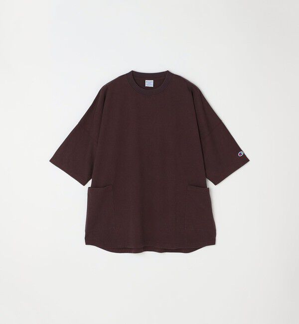 SHIPS any「【SHIPS any別注】Champion: ブリーチ ドルマン キャンプポケット Tシャツ◇」|Tシャツ・カットソー|