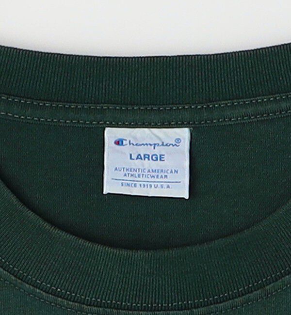 SHIPS any「【SHIPS any別注】Champion: ブリーチ ドルマン キャンプポケット Tシャツ◇」|Tシャツ・カットソー|