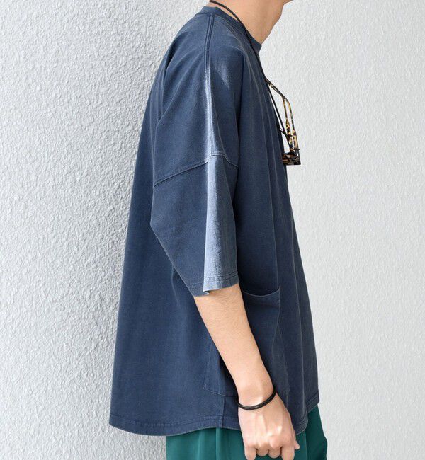 SHIPS any「【SHIPS any別注】Champion: ブリーチ ドルマン キャンプポケット Tシャツ◇」|Tシャツ・カットソー|