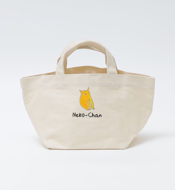 SHIPS「【City Ambient Products別注】Ben Lenovitz: DOG CAT バッグ」|ハンドバッグ|オートミール