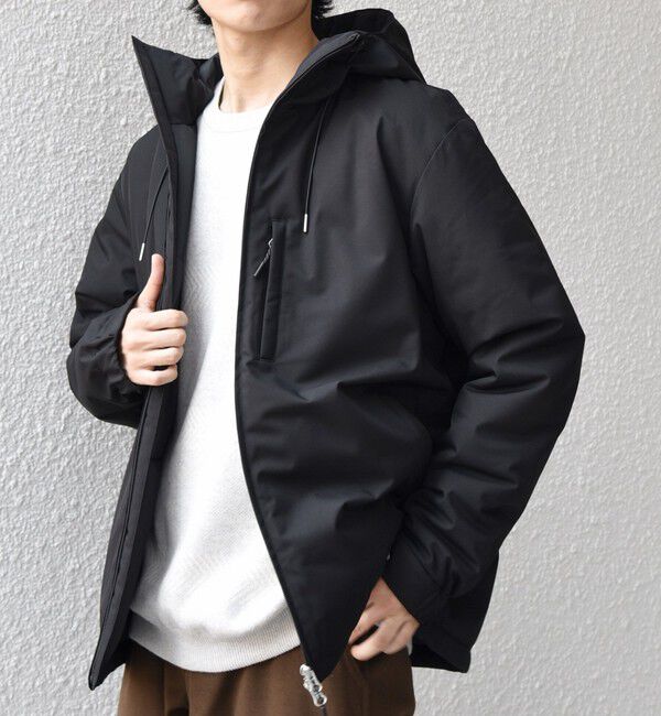 SHIPS any「【WEB限定】SHIPS any:〈手洗い可能/撥水〉ユーティリティー 中綿 マウンテンパーカー 25AW◆◆」|その他|ブラック