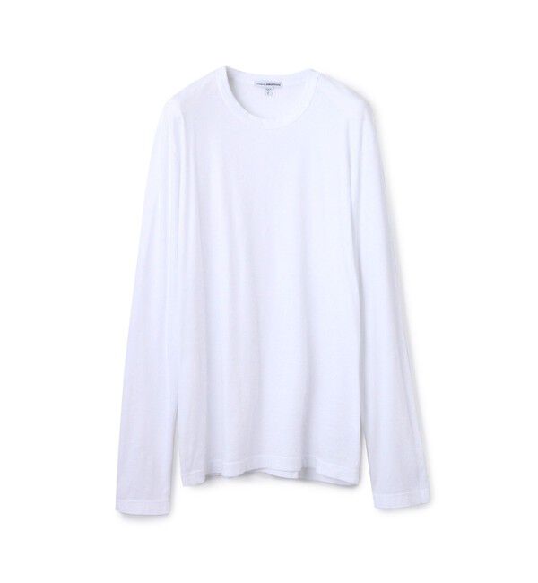 JAMES PERSE「クルーネック長袖Ｔシャツ MLJ3351」|Tシャツ・カットソー|ホワイト