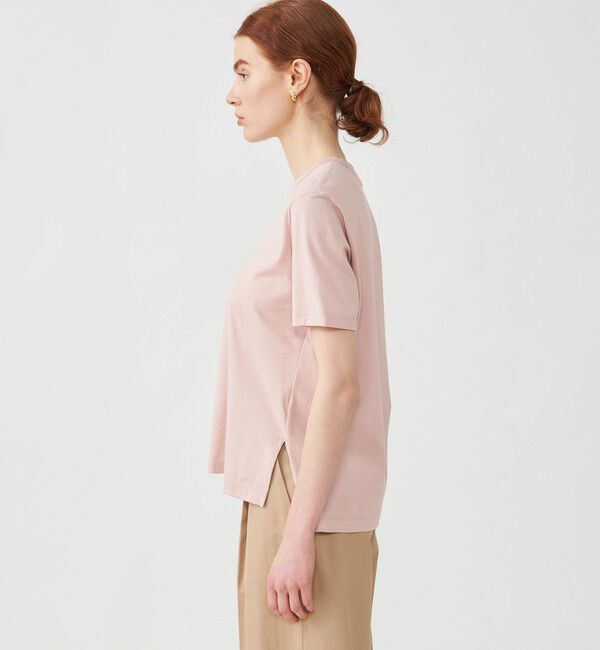 TOMORROWLAND collection「スーピマコットンジャージー クルーネックプルオーバー」|Tシャツ・カットソー|