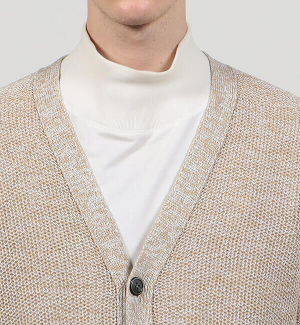 TOMORROWLAND MENS「ギマコットンリネン Vネックカーディガン」|カーディガン|