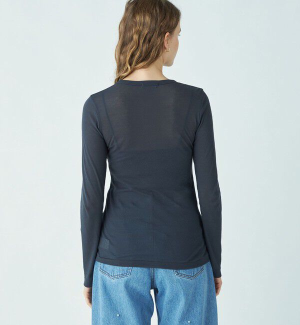 MACPHEE「【一部WEB先行予約】シアージャージー クルーネックプルオーバー」|Tシャツ・カットソー|