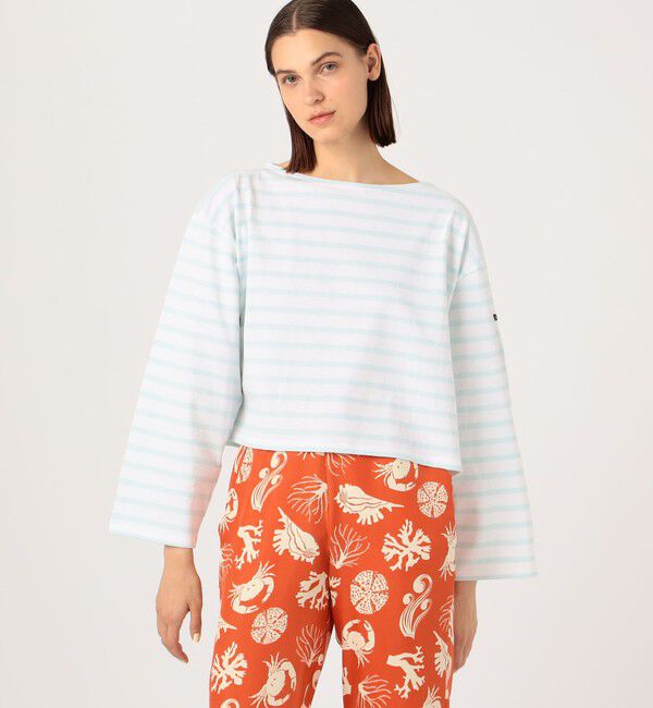 TOMORROWLAND BUYING WEAR「【別注】Le Minor ボーダー コットンプルオーバー」|Tシャツ・カットソー|