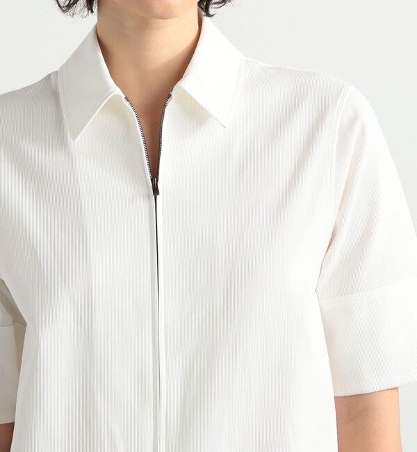 BACCA「コットンピケ ジップアップコンビネゾン」|ワンピース|