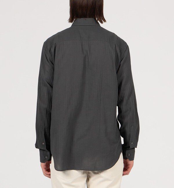 TOMORROWLAND MENS「コットンウールボイル ダブルポケットシャツ」|シャツ・ブラウス|