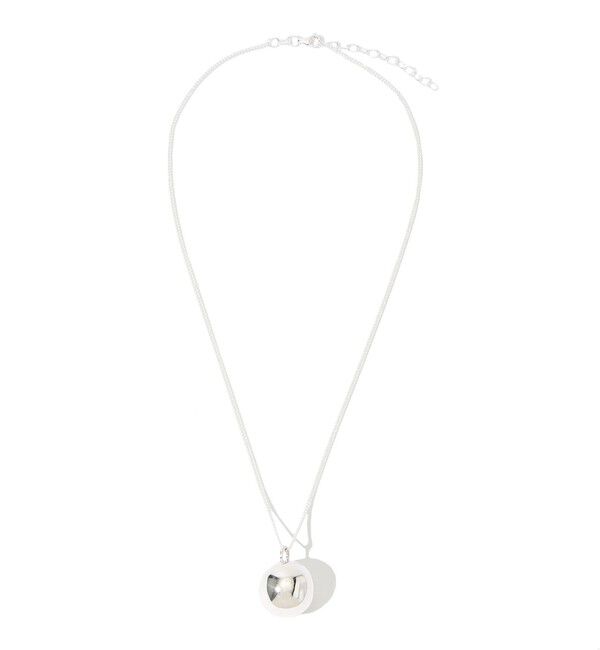 TOMORROWLAND GOODS「NINA&JULES ball pendant ネックレス」|ネックレス|81 シルバー