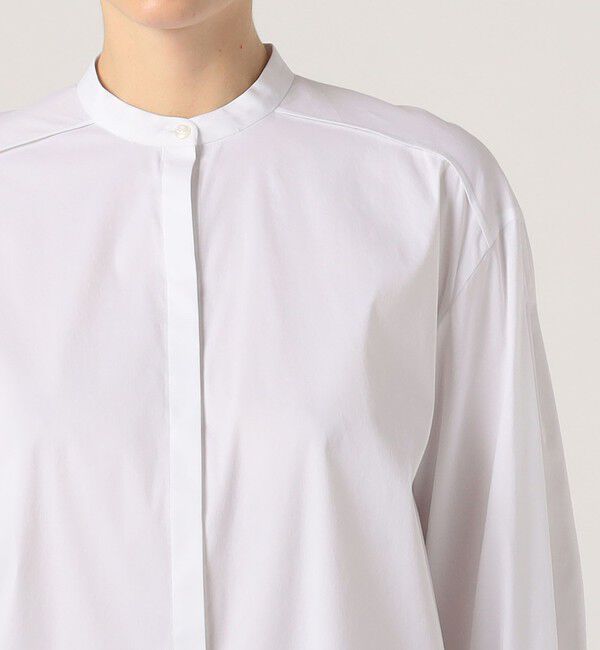 TOMORROWLAND collection「ストレッチブロード ピンタックブラウス」|シャツ・ブラウス|