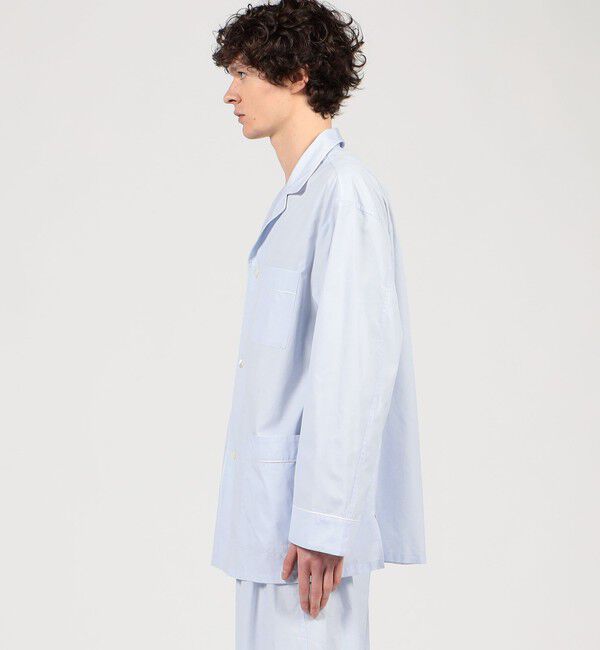 TOMORROWLAND HOME「コットンブロード パジャマ（メンズ）」|ルームウェア|