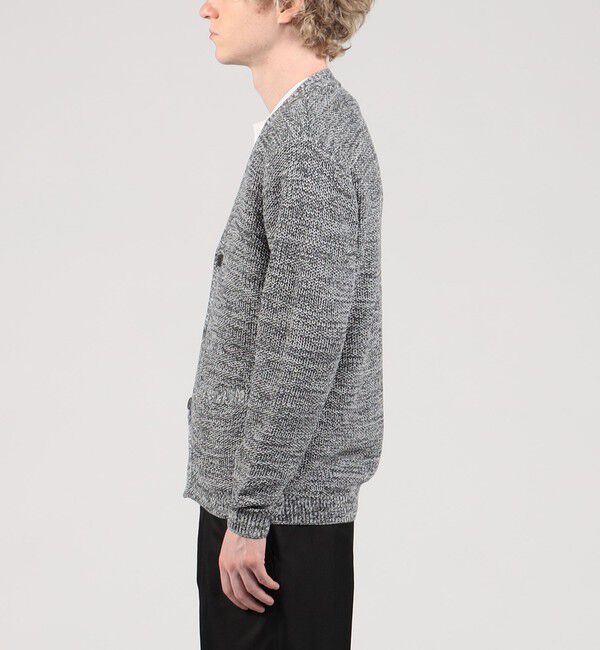 TOMORROWLAND MENS「TOMORROWLAND tricot ギマコットンリネン Vネックカーディガン」|カーディガン|