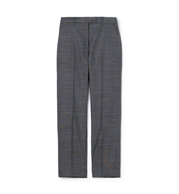 TOMORROWLAND collection「シャイニーピンポイント テーパードパンツ」|スラックス|68 ネイビー系