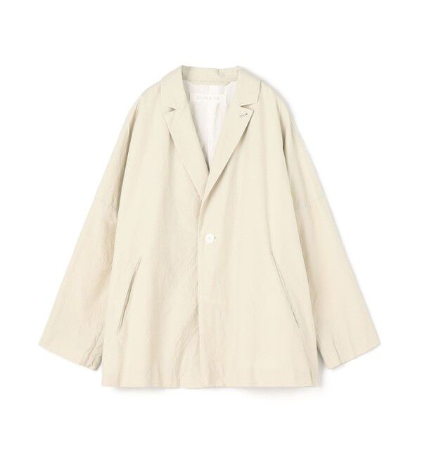 GALERIE VIE「パラシュートクロス ワイドチェスタージャケットコート」|チェスターコート|13 ライトグレー