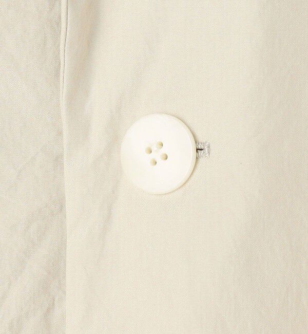 GALERIE VIE「パラシュートクロス ワイドチェスタージャケットコート」|チェスターコート|