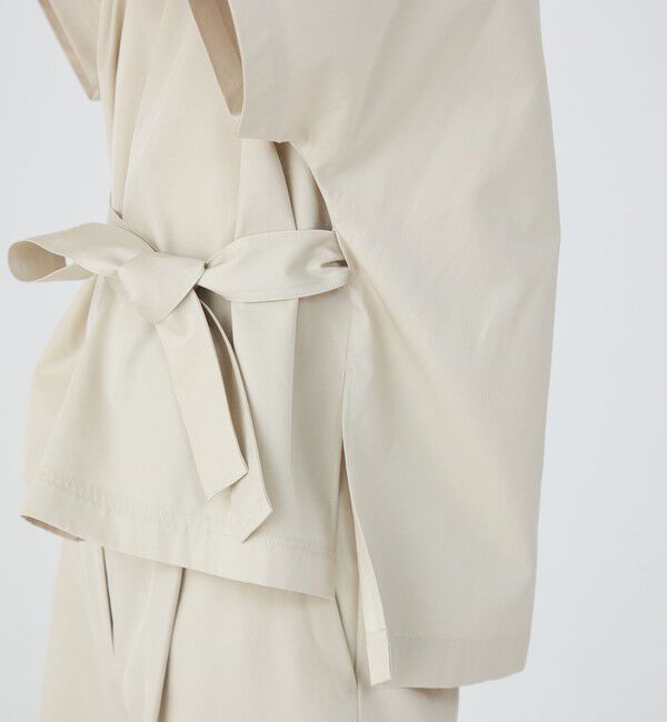 TOMORROWLAND collection「コットンギャバジン ベルテッドシャツ」|シャツ・ブラウス|