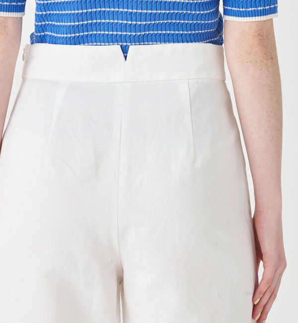 MACPHEE「コットンリネンツイル ストレートパンツ」|その他|