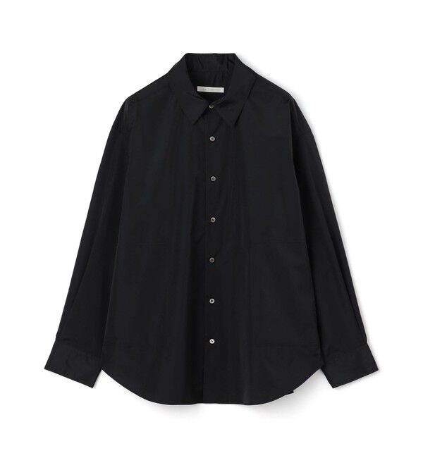 GALERIE VIE「シルクタフタオーバーシャツ」|シャツ・ブラウス|19 ブラック