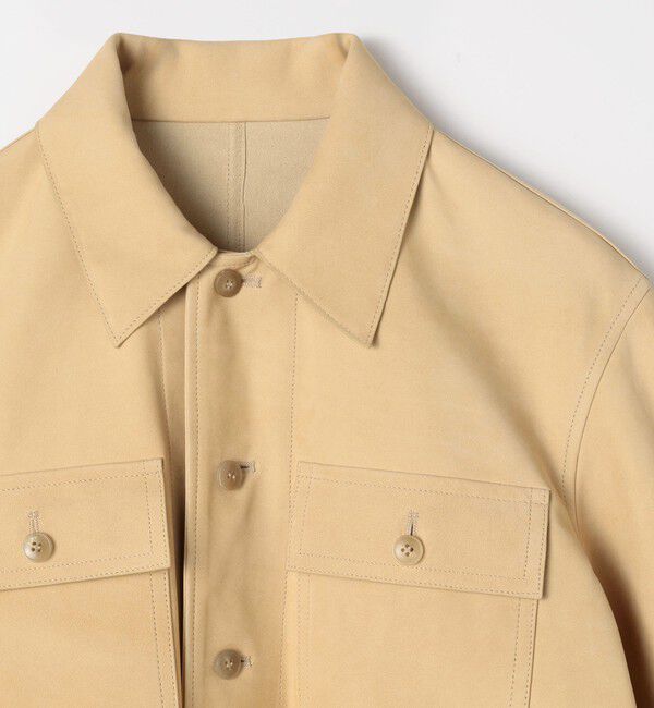 TOMORROWLAND BUYING WEAR「DENIM PLUTO レザーシャツ」|ブルゾン・スタジャン|