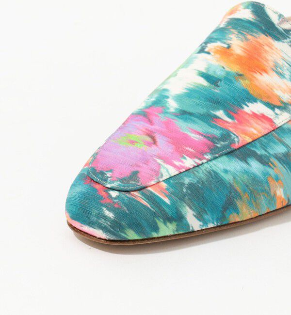 TOMORROWLAND GOODS「NEBULONI E. フラワープリントスリッポン」|スリッポン|