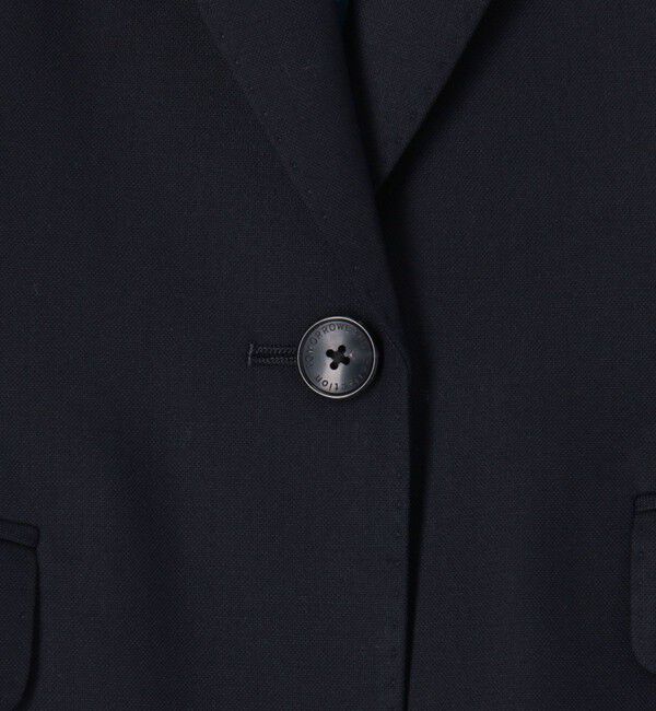 TOMORROWLAND collection「シャイニーピンヘッド シングル1Bジャケット」|テーラードジャケット|