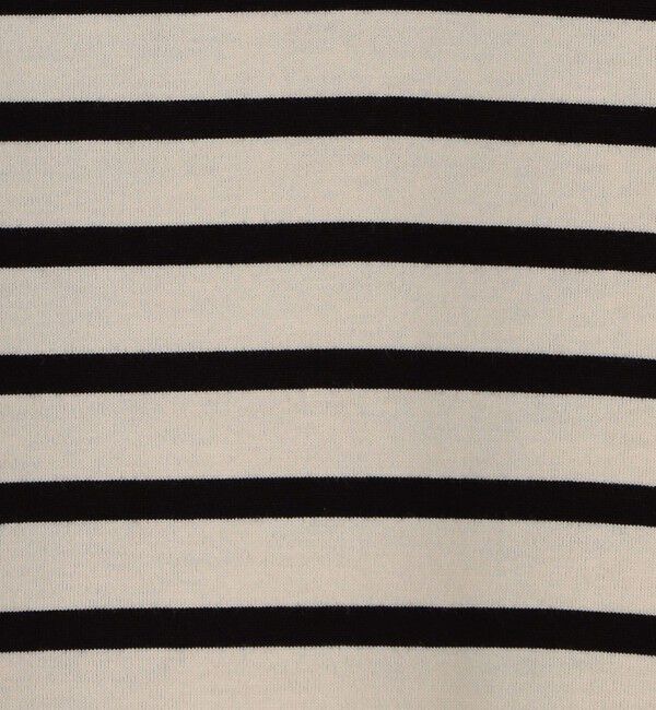 GALERIE VIE「ファインコットンボーダー クルーネックTシャツ」|Tシャツ・カットソー|