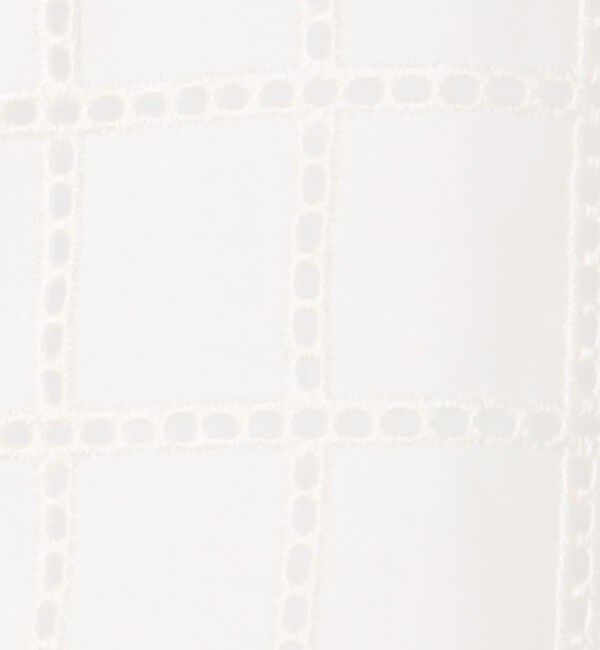 TOMORROWLAND collection「スクエアーエンブロイダリー ハーフスリーブブラウス」|シャツ・ブラウス|