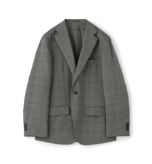 TOMORROWLAND MENS「Super120'sウールポリエステル シングルブレステッド2Bジャケット」|テーラードジャケット|18 ブラック系