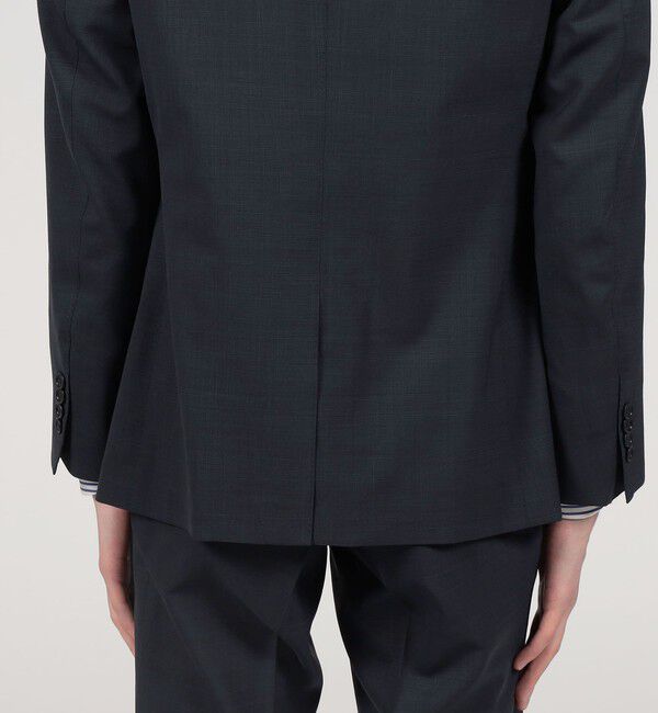 TOMORROWLAND MENS「Super120'sウールポリエステル シングルブレステッド2Bジャケット」|テーラードジャケット|