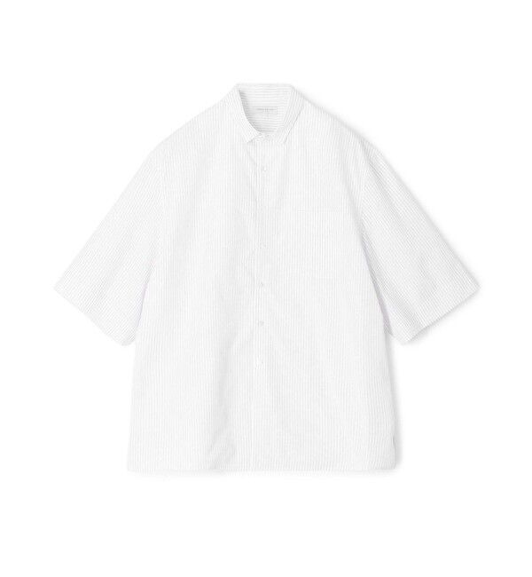 TOMORROWLAND MENS「コットン ショートスリーブシャツ」|シャツ・ブラウス|12 ホワイト系