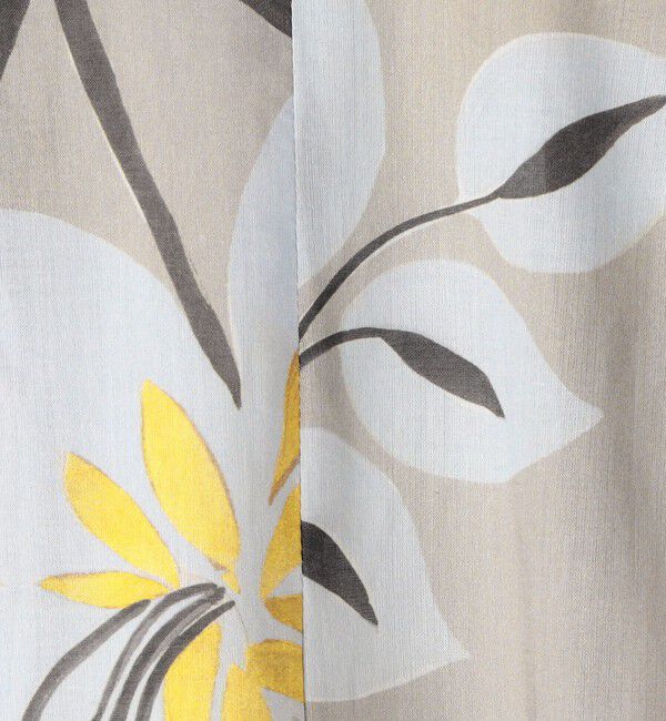 Ballsey「ベルフラワープリント タックワイドパンツ」|その他|