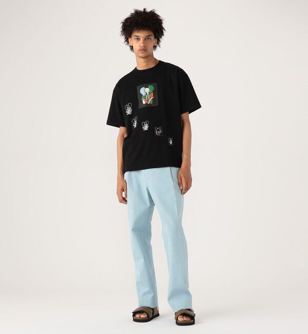 CABaN「CABaN ドライスビンコットン ELEPHANTマーチエンブロイダリーTシャツ」|Tシャツ・カットソー|