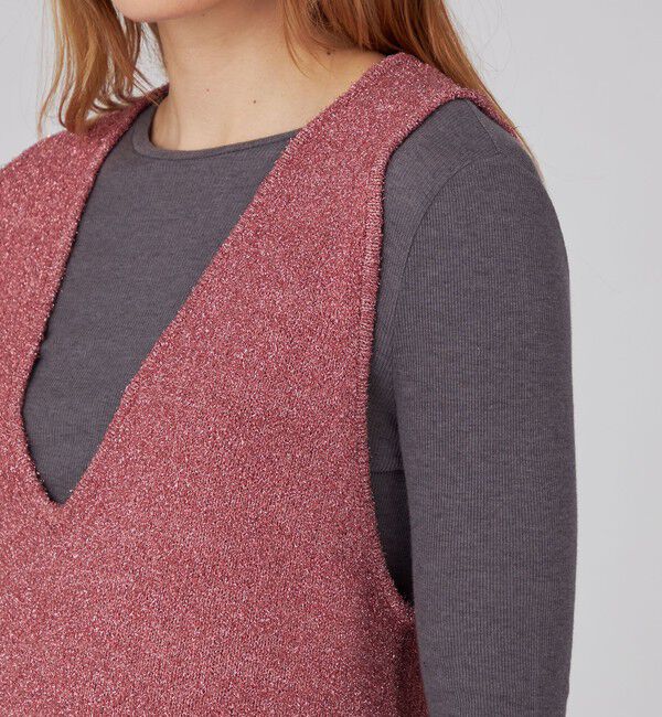 Ballsey「シャイニーメタル Iラインベスト」|ベスト・ジレ|