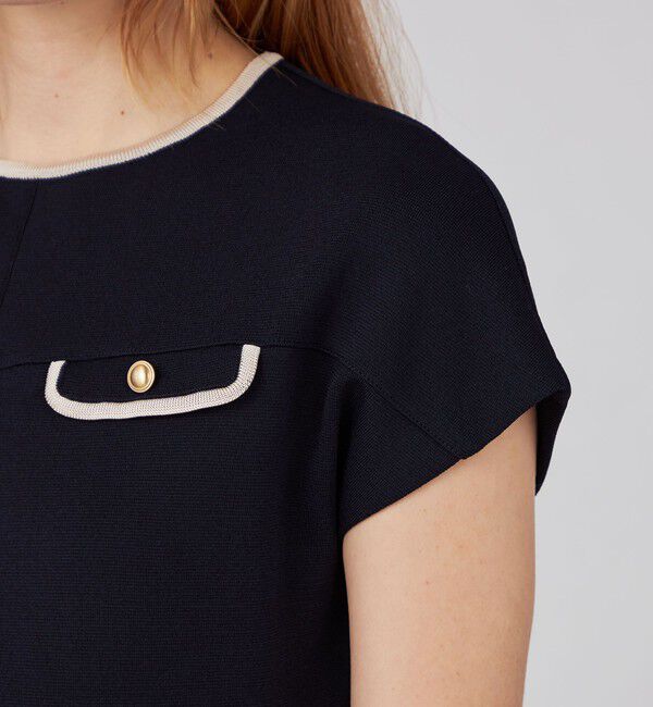 Ballsey「ミラノリブ ポケットワンピース」|ワンピース|