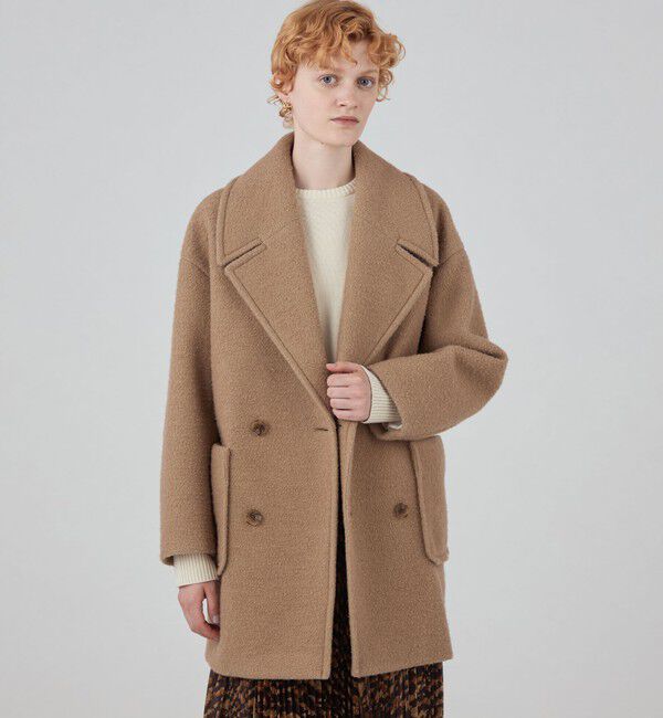 MACPHEE「ブークレーボンディング ダブルブレストコート」|その他|