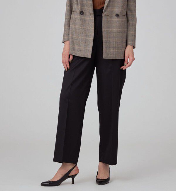 TOMORROWLAND collection「ファインウーステッドウール ストレートパンツ」|その他|